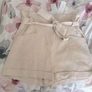 IRO NWT high waist shorts (above belly button)